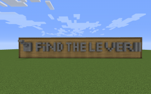 Télécharger Find the Lever 2 pour Minecraft 1.11.2